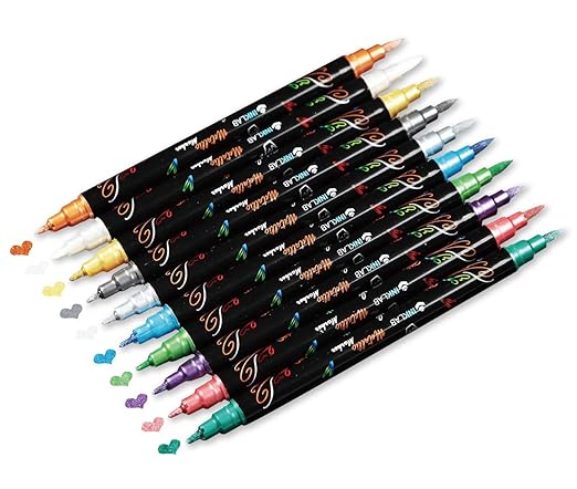 Dual Tip Metallic Art Markers