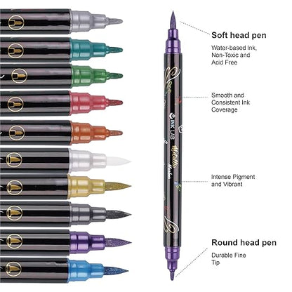 Dual Tip Metallic Art Markers