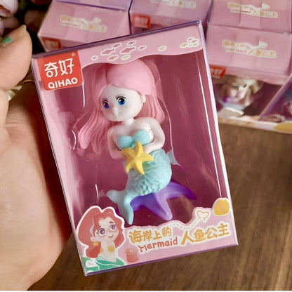 Mermaid eraser for girls