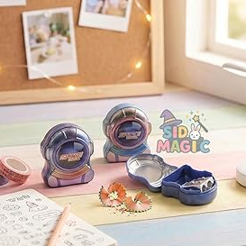 Cute metal pencil sharpeners set of 4