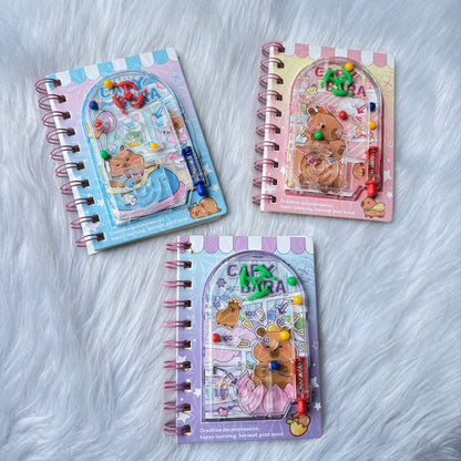 Cute Capybara Mini Notebook