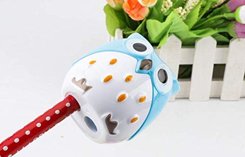 Cute Owl Double Hole Sharpener