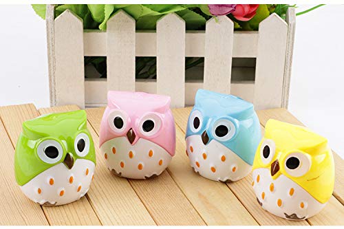 Cute Owl Double Hole Sharpener