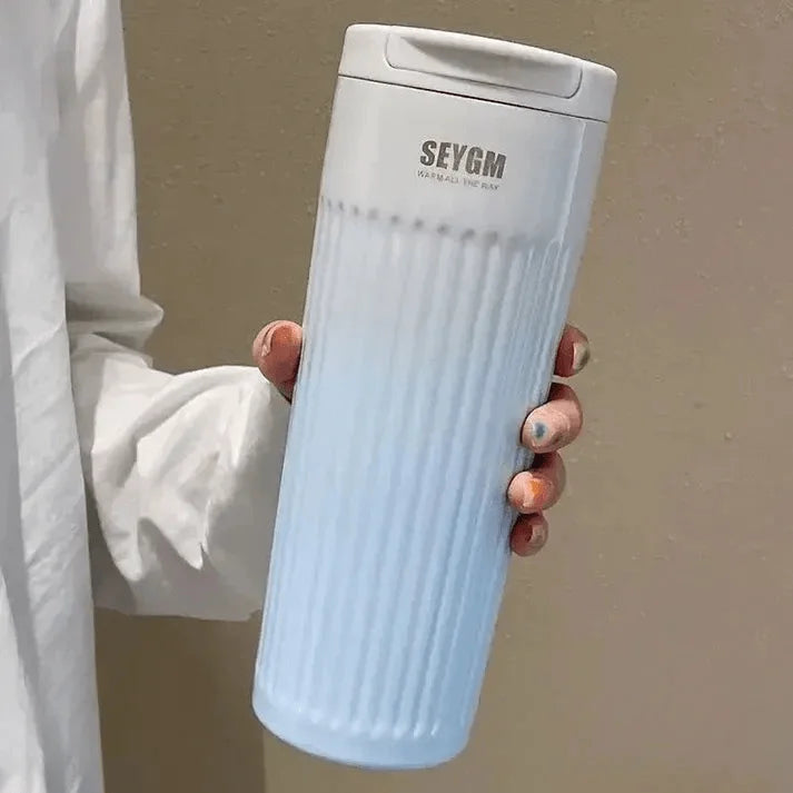 Pastel coffee flask 500ml insulated bottle