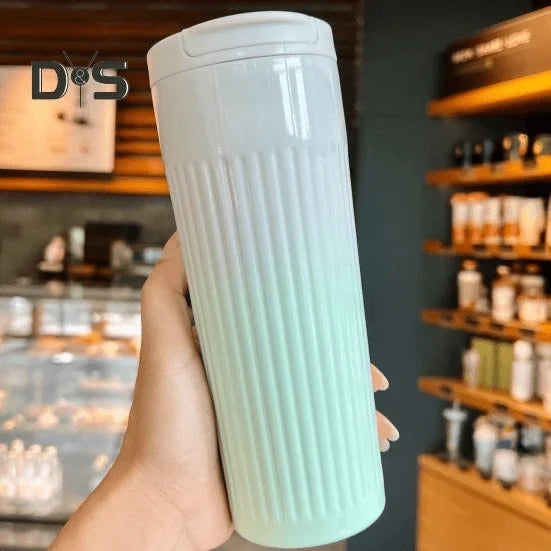 Pastel coffee flask 500ml insulated bottle