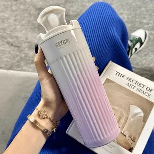 Pastel coffee flask 500ml insulated bottle