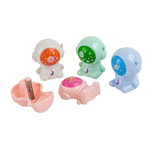 Space themed astronaut pencil sharpener