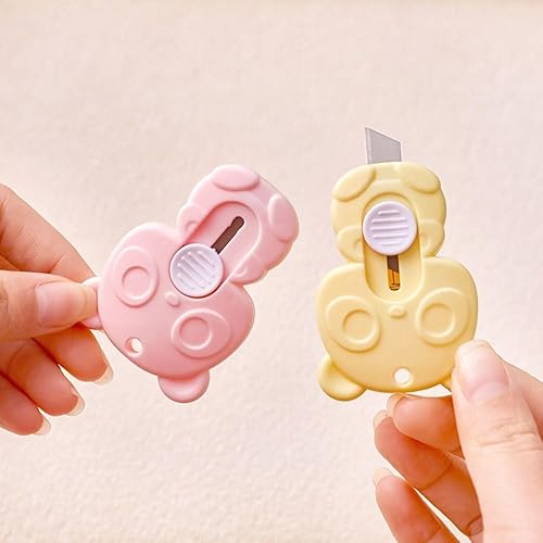 Pink Kawaii Cartoon Mini Paper Cutter