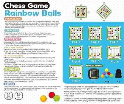 Color Ball Chess Board Game for Kids