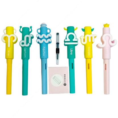 SHAKTISM Zodiac Sign Gel Pen Set
