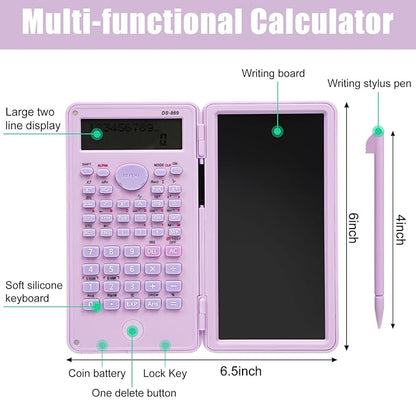 Scientific Calculator with Notepad Tab