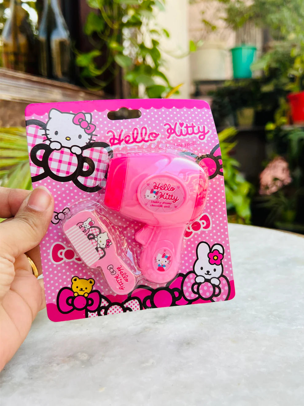 Cute Hair Dryer Sharpener Combo