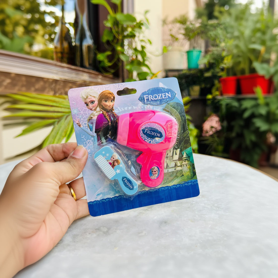 Frozen Hair Dryer Sharpener Combo