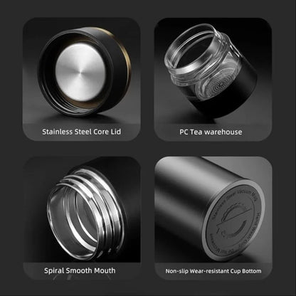 Smart Stainless Steel Water Bottle