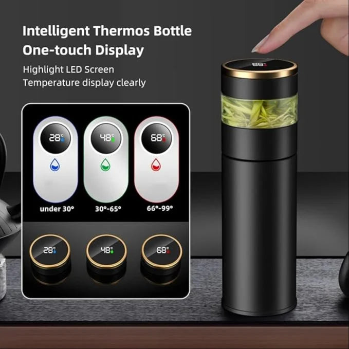 Smart Stainless Steel Water Bottle