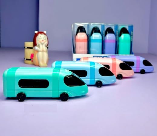 Train Sharpener & Eraser Combo