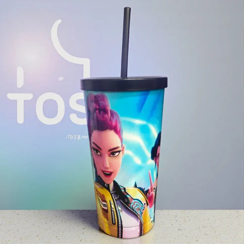 K-Pop Demon Stainless Steel Tumbler – 700ml
