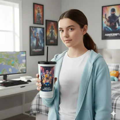 K-Pop Huntrix Stainless Steel Tumbler – 700ml