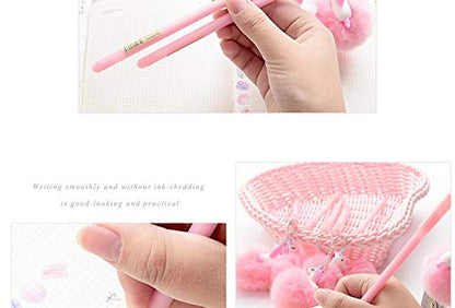 Unicorn Fur Pen Set – Pack of 2