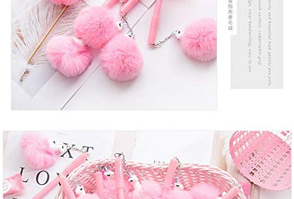 Unicorn Fur Pen Set – Pack of 2