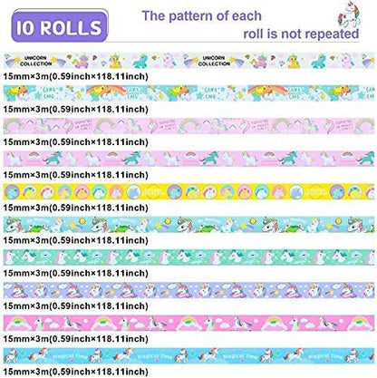 Unicorn Washi Tape Set