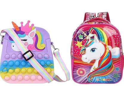 Unicorn School Bag for Kids