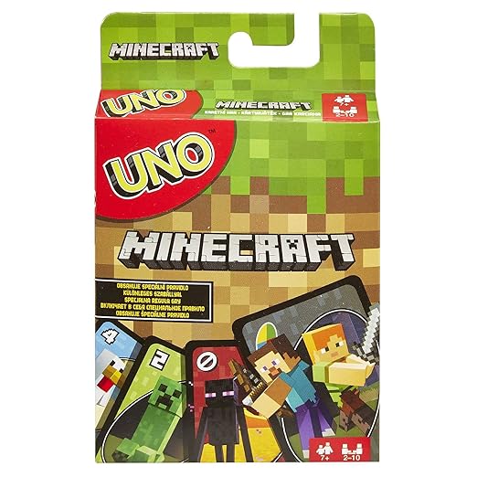 UNO Minecraft card game
