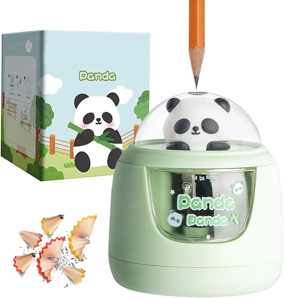 Panda Electric Pencil Sharpener