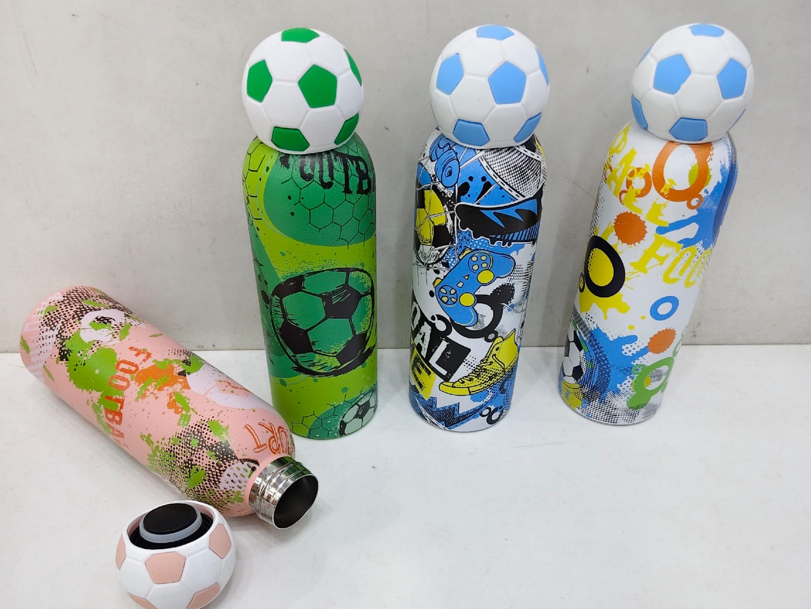 Football themed tumblers
