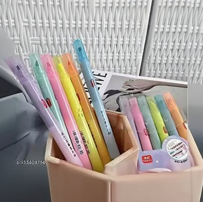 Double End Erasable Highlighters with eraser