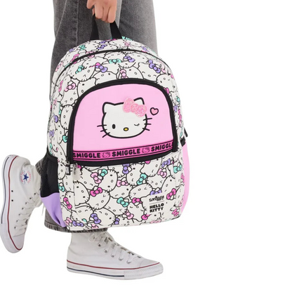 Adorable cartoon print kids school backpack
