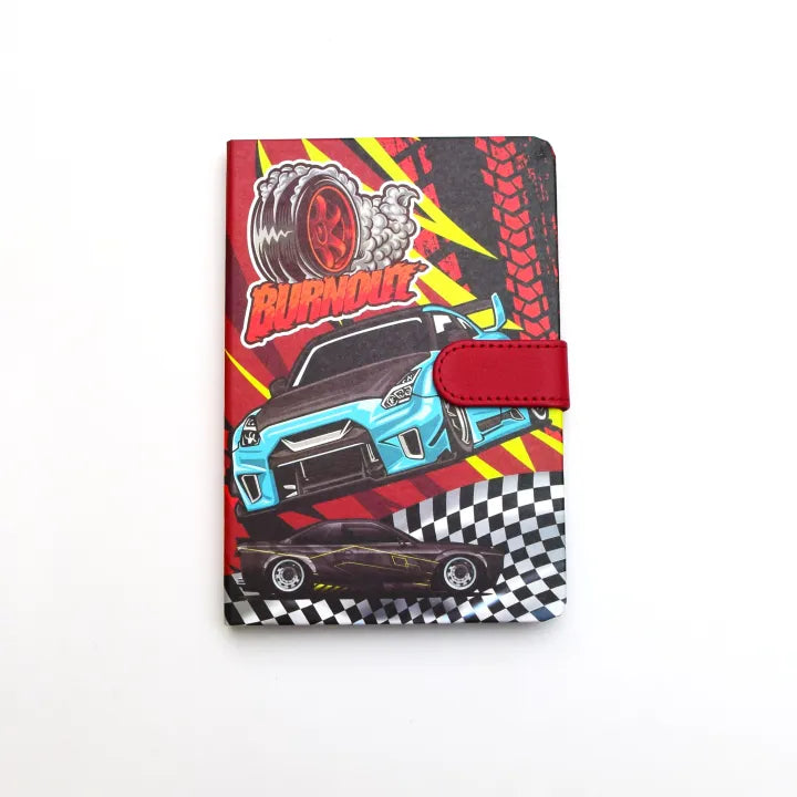 Cute Cars Theme Kids Diary