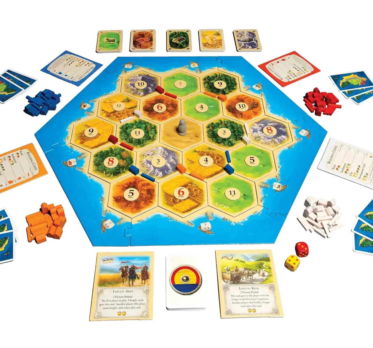 Catan 5th Edition Strategy Board Game for Family & Friends