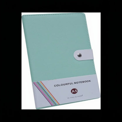 A5 magnetic lock diary notebook