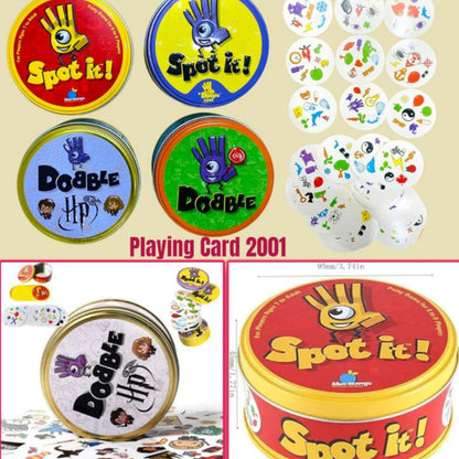 Dobble Spot It matching card game