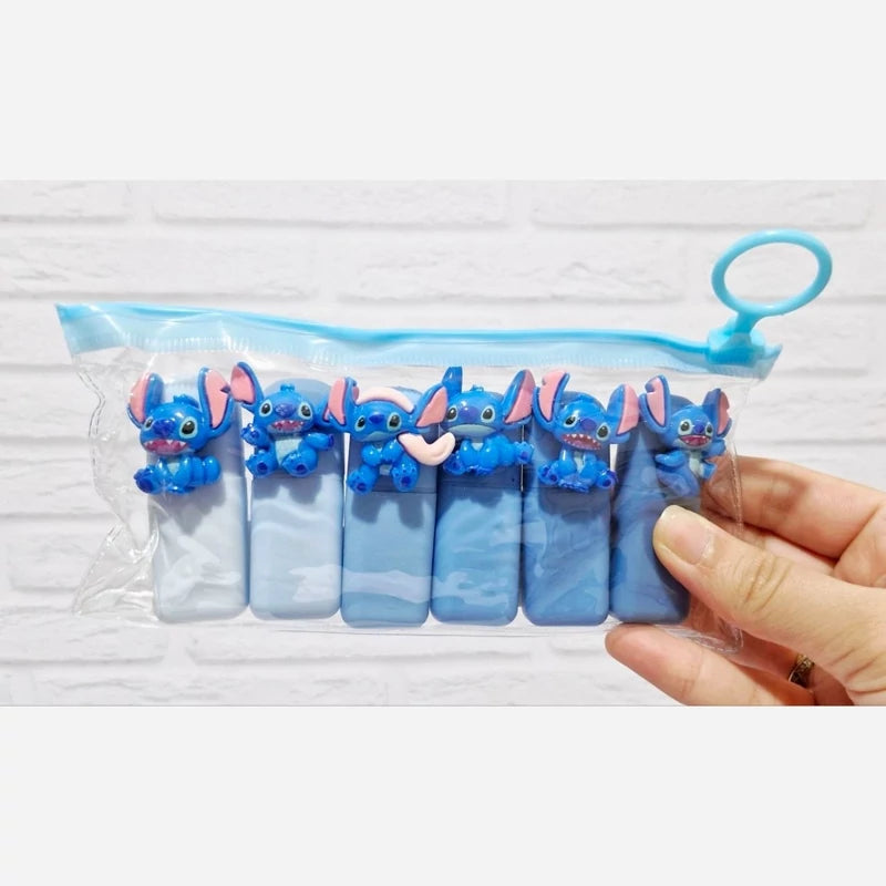  Cute character highlighter set pack of 6 pens