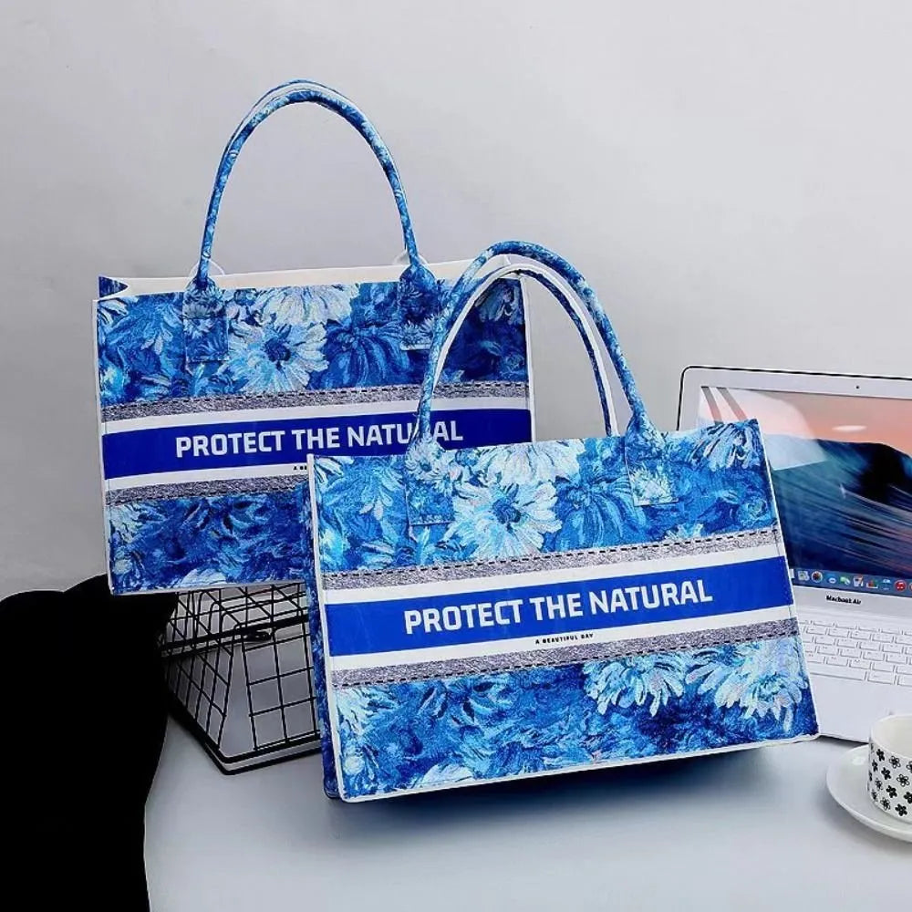 Women felt tote bag large capacity