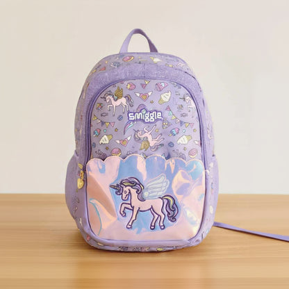 Kids unicorn print school backpack