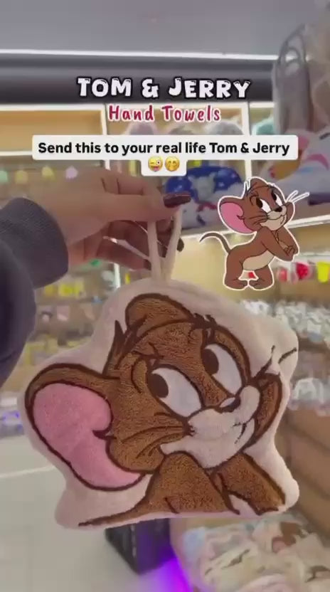 Load video: Cartoon Character Hand Towel