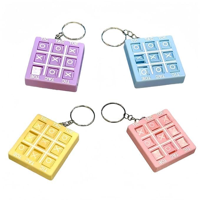 Mini Tic Tac Toe keychain