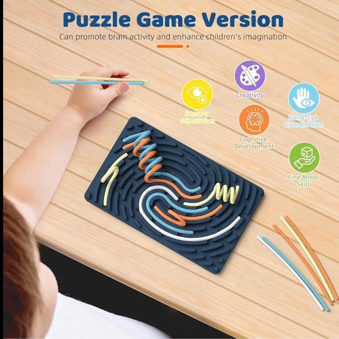 Double-sided pop it toy