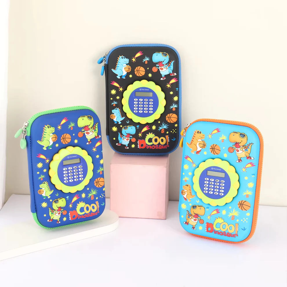 Cute Zipper Pouch with Calculator