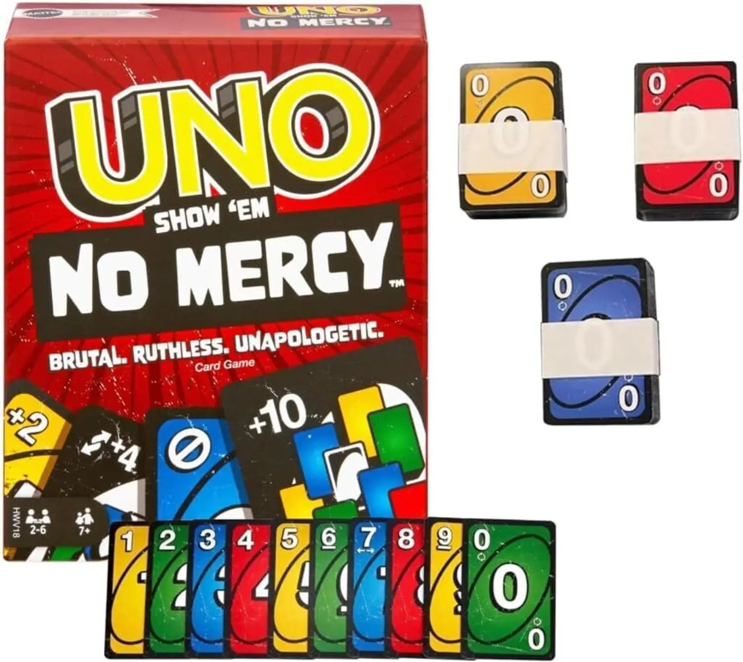 CrazyBuy UNO Show ’Em No Mercy Card Game