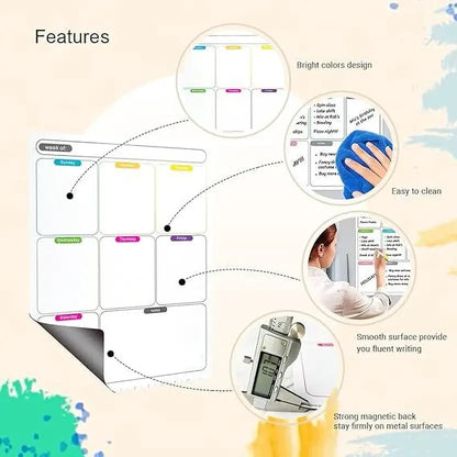 Weekly Magnetic Planner Sticker