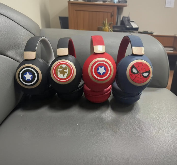 Kids Superhero Wireless Bluetooth Headphones