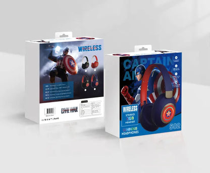 Kids Superhero Wireless Bluetooth Headphones