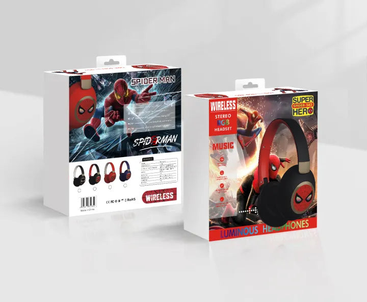 Kids Superhero Wireless Bluetooth Headphones